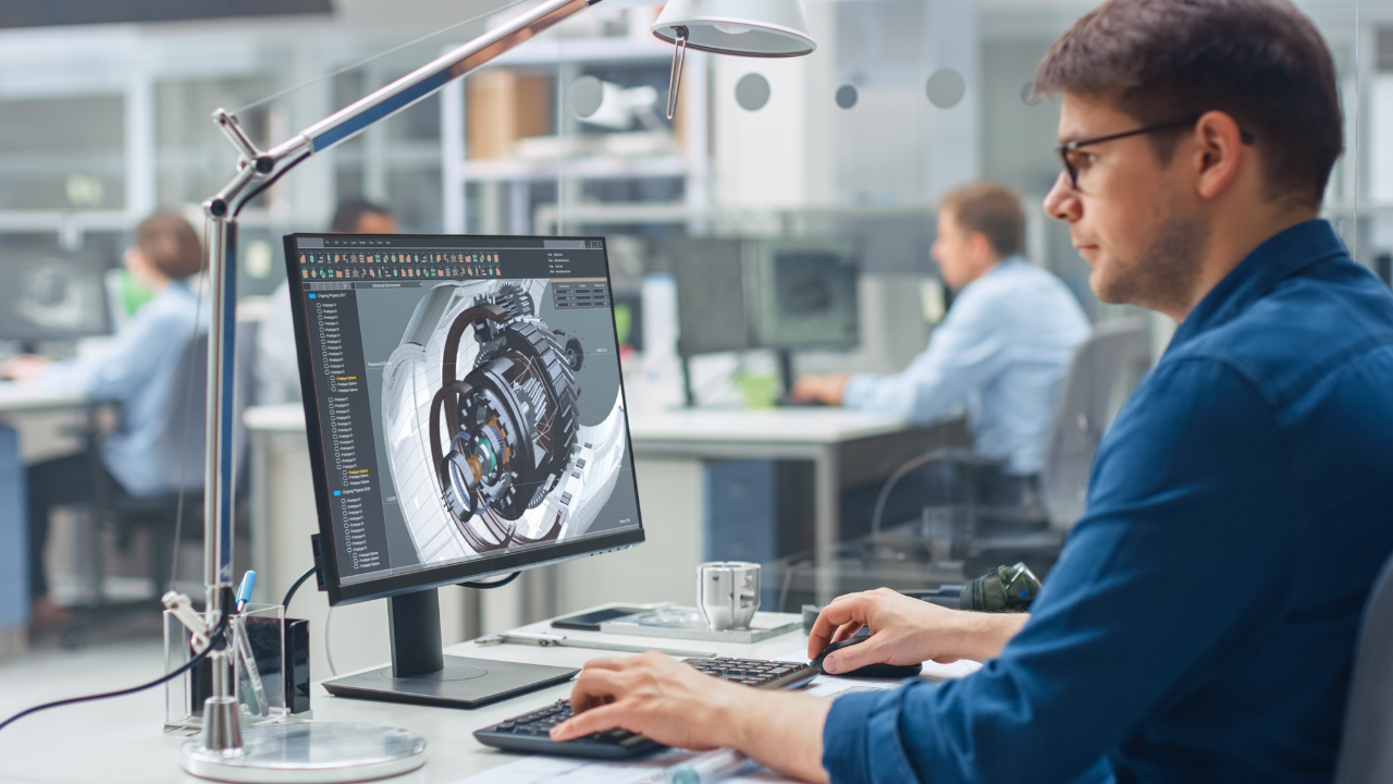 3D CAD rendering and simulation techniques